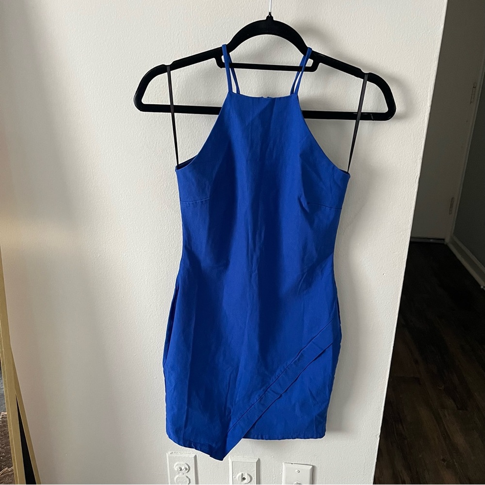 Blue Bodycon Dress